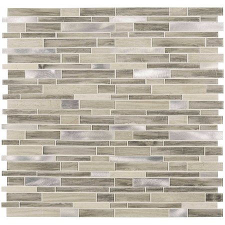 Msi Ocotillo Blend 12 In. X 12 In. X 4 Mm Multi-Surface Mesh-Mounted Mosaic Tile, 20PK ZOR-MD-0305